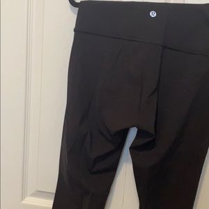 Wunder under lululemon black leggings